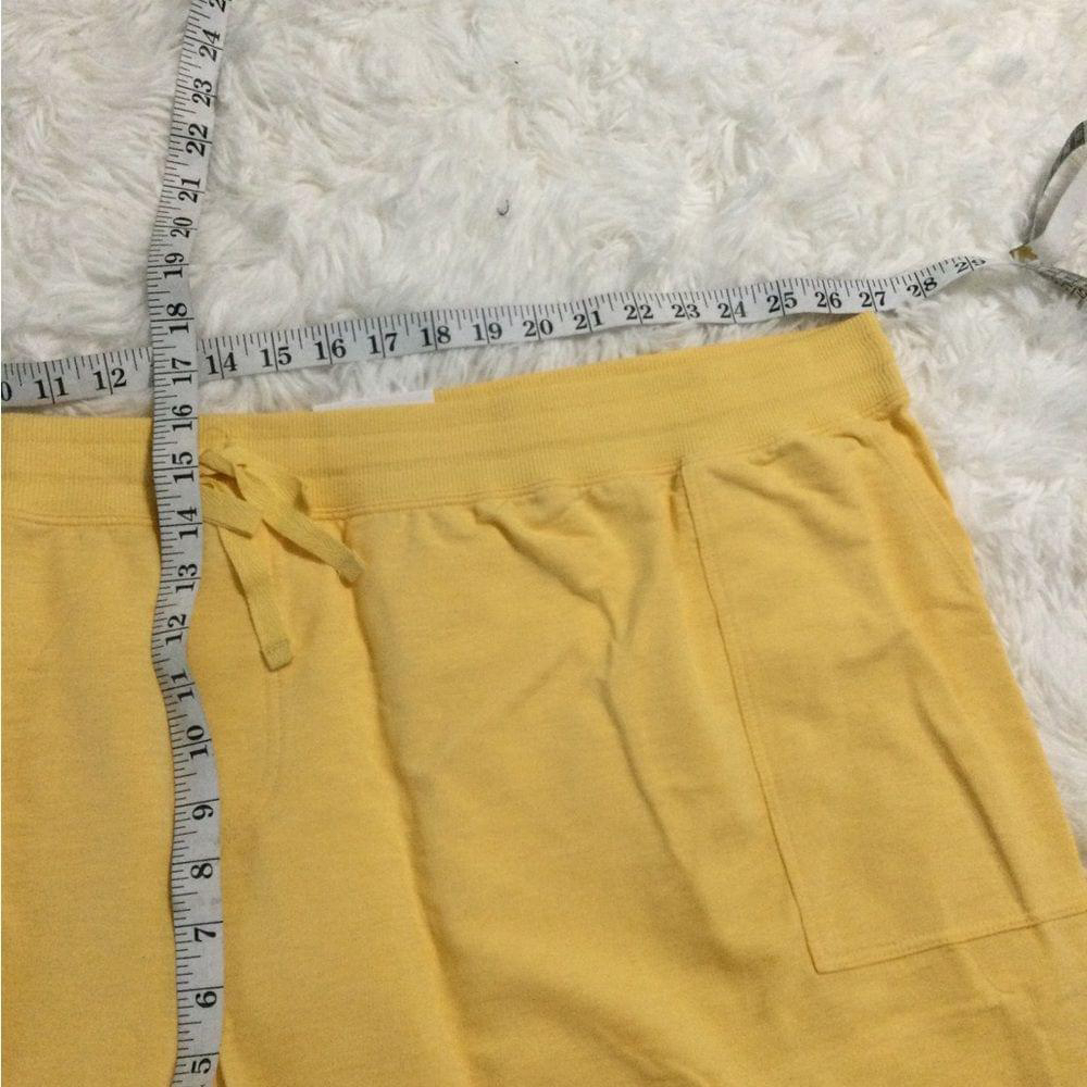 Sonoma Goods For Life midrise shorts Woman’s size 4X cider yellow pockets - Picture 9 of 12